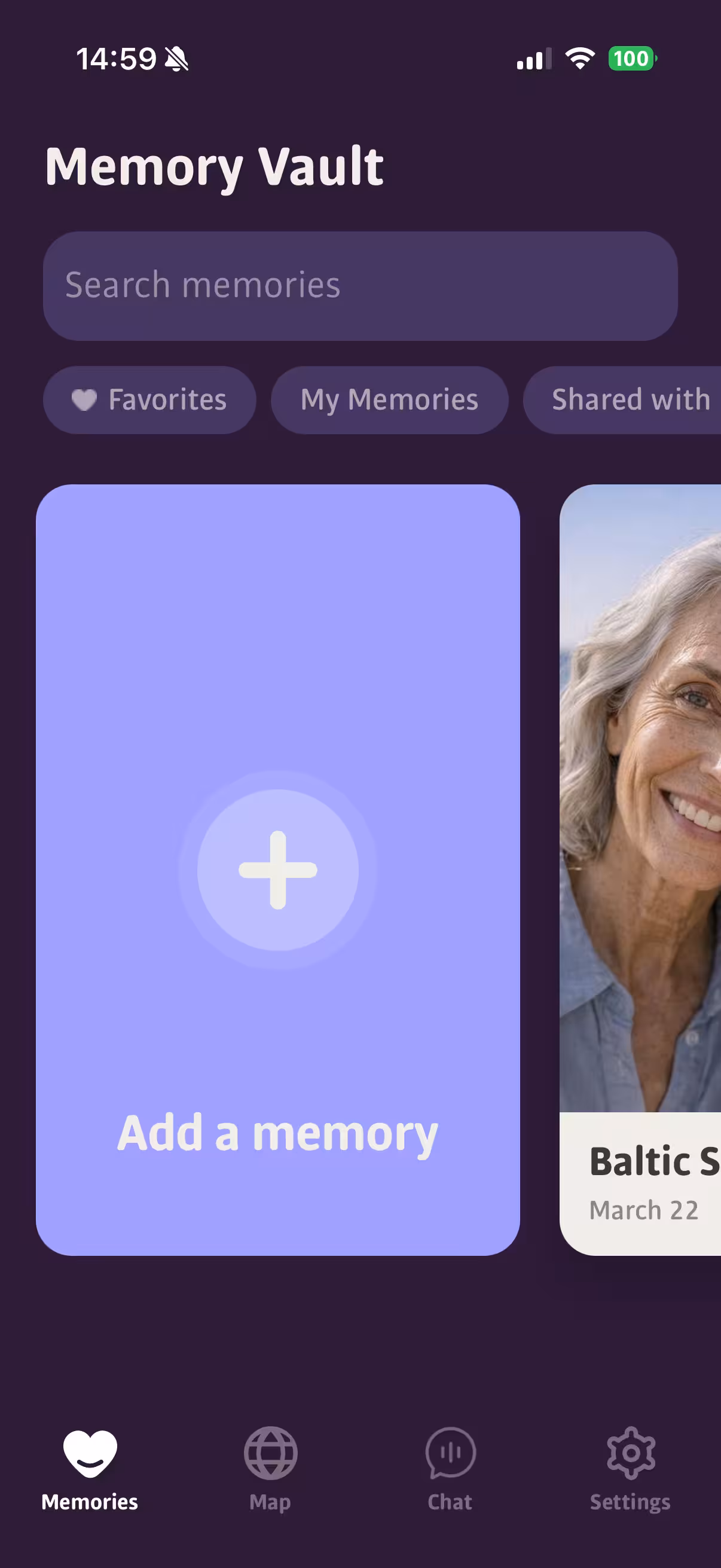 listn Memory Vault – deine Geschichten, bewahrt